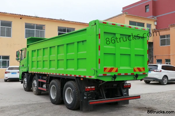 NanJun Ruiyu R60D 300 hp 8X4(12 wheels) 6.2m dump truck Body (3) | 86Trucks