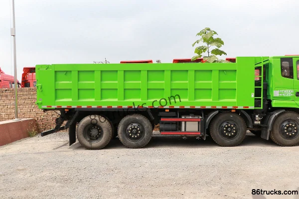 NanJun Ruiyu R60D 260 hp 8X2(10 wheels) 6.2m dump truck (rear axle lift) Body (2) | 86Trucks