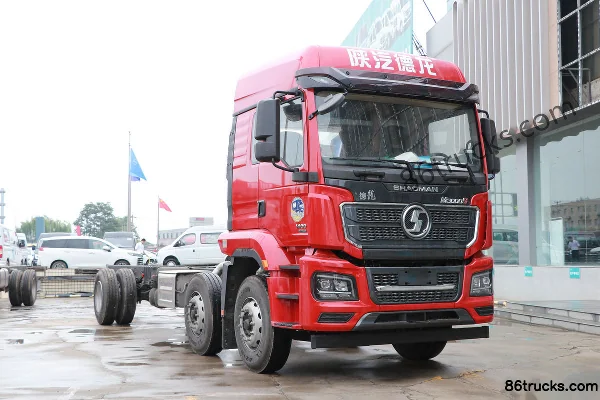 SHACMAN Delong M3000S Classic Edition 350 hp 6X2(8 wheels) 9.5m Wing Opening Box Cargo Truck (China VI) Exterior