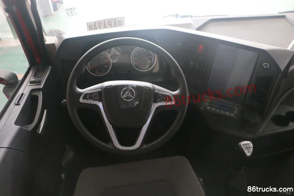 SANY Group Yinsong Edition 480hp 8X4(12 wheels) 9.5m Stake Cargo Truck Cab (3) | 86Trucks
