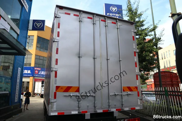 Foton Auman R Series 290 ch 6X2(8 roues) 8,6 m camion porteur fourgon (China VI) Carrosserie (2) | 86Trucks