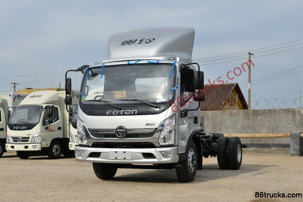 Foton Aumark Speed 156hp 4X2(6 wheels) 4.17m Single Row Stake Truck (China VI) Exterior (3) | 86Trucks