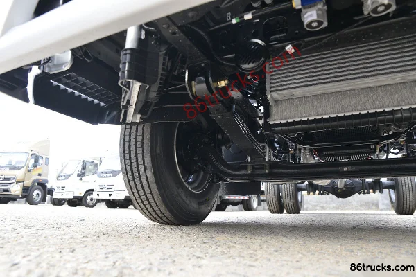 Foton Aumark Speed 156hp 4X2(6 wheels) 4.17m Single Row Stake Truck (China VI) Chassis (2) | 86Trucks