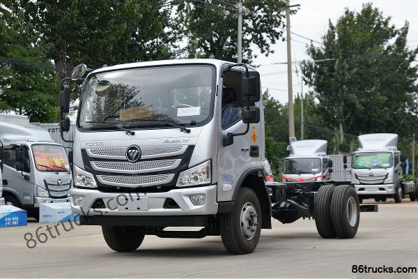 Foton Aumark S3 Series High-Efficiency Express Freight Version 156 hp 4X2(6 wheels) 4.17m Single Row Flatbed Light Truck (China VI) Exterior