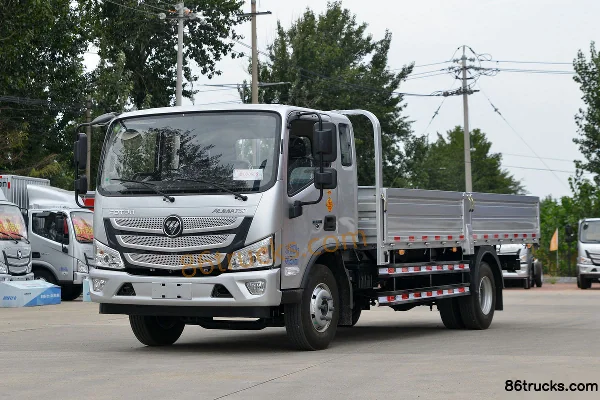 Foton Auman S3 Series Efficient Express Edition 156hp 4X2(6 wheels) 5.15m single-row with half cab flatbed light truck (China VI) Exterior (