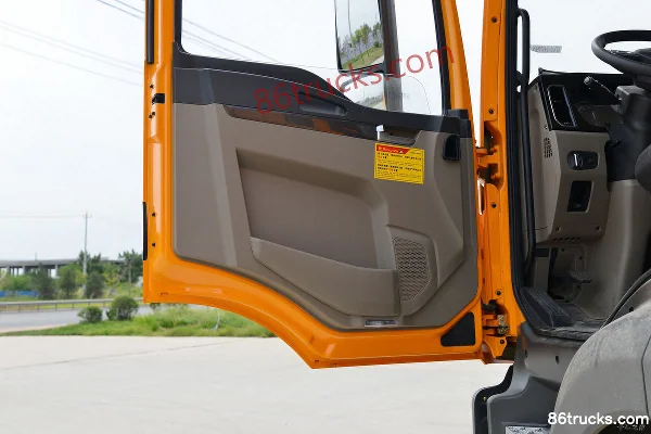 SHACMAN Delong M3000S Enhanced Elite Edition 460hp 8X4(12 wheels) 7.6m Dump Truck Cab (2) | 86Trucks