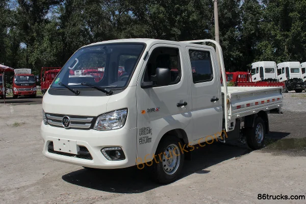 Foton Xiangling M1 Confort 1.6L 122 ch 4X2(6 roues) essence 2,55 m micro camion plateau double cabine (China VI) Extérieur (3) | 86Trucks