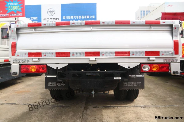 Ouling Fengrui F3 1.6L 122hp 4X2(6 wheels) Gasoline 3.4m Single Row Stake Mini Truck (China VI) Body (3) | 86Trucks