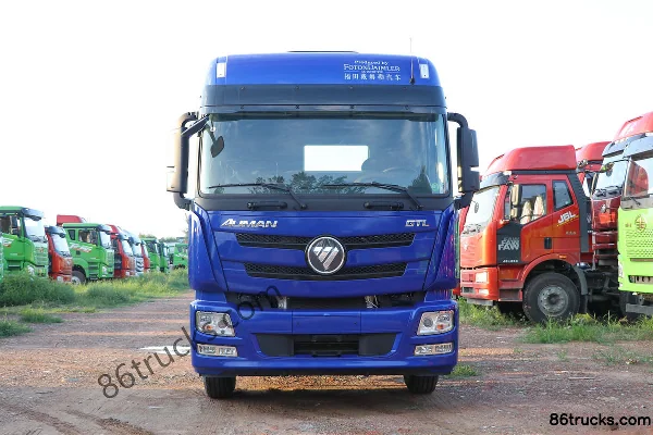 Foton AumanGTL 6 Series Heavy Truck Plain Heavy Load Type 400hp 8X4(12 wheels) 9.53m Stake Cargo Truck Exterior (2) | 86Trucks