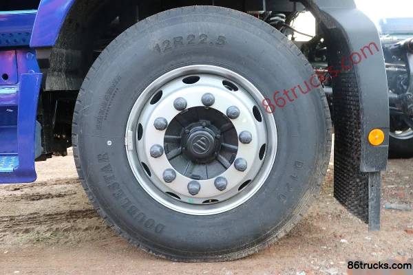 Foton AumanGTL 6 Series Heavy Truck Plain Heavy Load Type 400hp 8X4(12 wheels) 9.53m Stake Cargo Truck Chassis (1) | 86Trucks