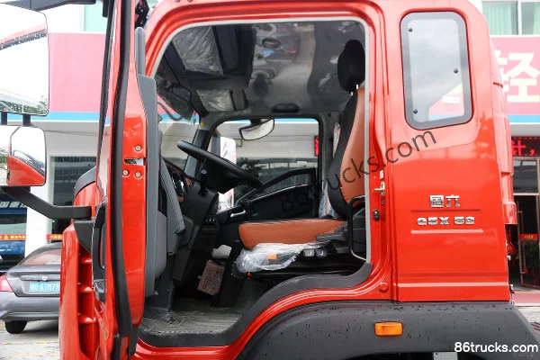 Sinotruk HOWO G5X medium truck 220hp 4X2(6 wheels) 6.75m sleeper cab van cargo truck (China VI) (2) | 86Trucks