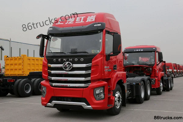 SAIC Hongyan Jiehu H6 Northern Edition 450 ch 6X4(10 roues) tracteur routier Extérieur (3) | 86Trucks