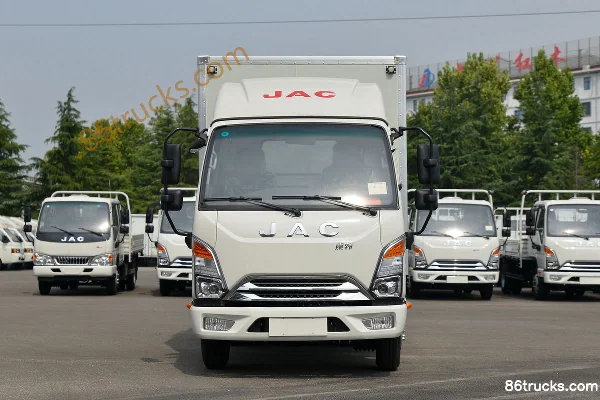 JAC Kangling J3 Luxe 95 ch 4X2(6 roues) camion léger fourgon 3,7 m cabine simple (China VI) Extérieur (2) | 86Trucks