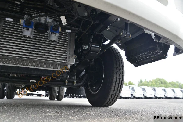 JAC Kangling J3 Luxe 95 ch 4X2(6 roues) camion léger fourgon 3,7 m cabine simple (China VI) Châssis (3) | 86Trucks
