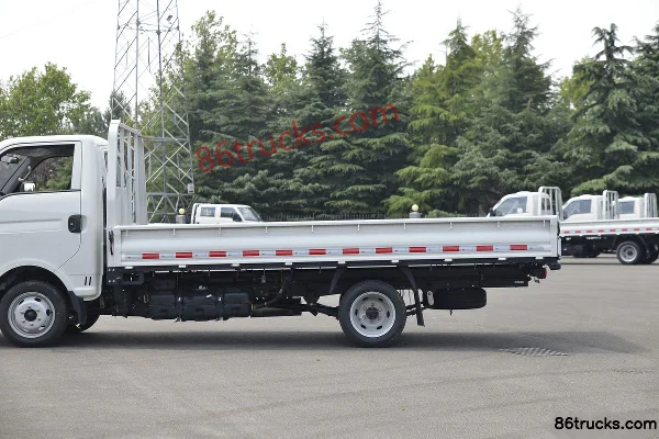 JAC Kaida X6 1.8L 130hp 4X2(6 wheels) 3.95m Single Row Flatbed Micro Truck (China VI) Body (2) | 86Trucks