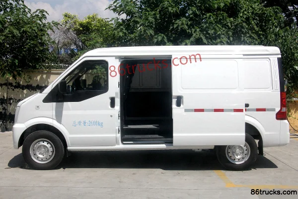 Ruichi EC35II 2.6T 2-seat 4.5m electric panel van 38.7kWh Cargo Box (1) | 86Trucks