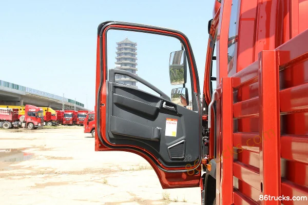 Sinotruk HOWO Hanjiang 184 ch 4X2(6 roues) 5,2 m camion porteur à ridelles avec cabine demi-avancée (China VI) (1) | 86Trucks