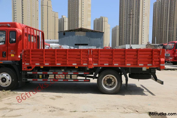 Sinotruk HOWO Hanjiang 184 ch 4X2(6 roues) 5,2 m camion porteur à ridelles avec cabine demi-avancée (China VI) Carrosserie (1) | 86Trucks