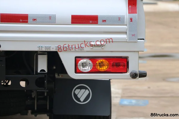 Foton Xiangling V3 1.5L 143hp 4X2(6 wheels) 3.7m single-row flatbed mini truck (China VI) Body (3) | 86Trucks