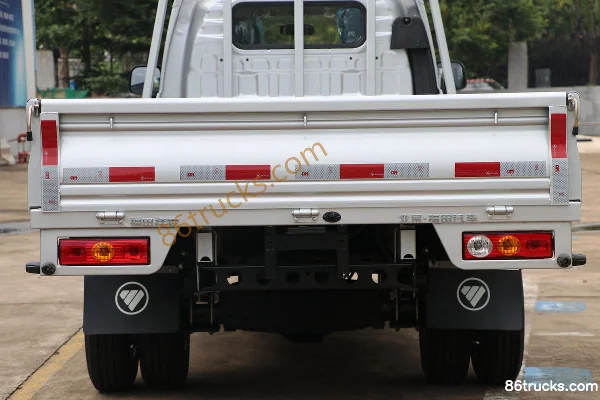 Foton Xiangling V3 1.5L 143hp 4X2(6 wheels) 3.7m single-row flatbed mini truck (China VI) Body (1) | 86Trucks
