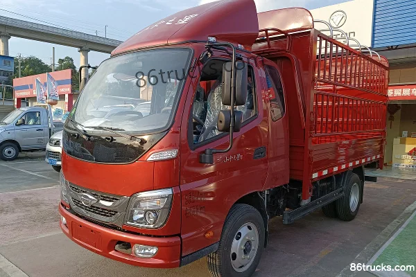 Foton Times Xiaoka Star 5 115hp 4X2(6 wheels) 3.25m Semi-row Fence Van Light Truck (China VI)(Air Brake) Exterior (3) | 86Trucks
