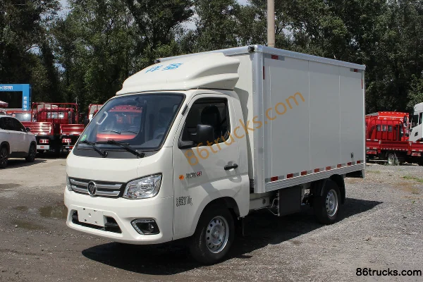 Foton Xiangling M1 Comfort 1.6L 105hp 4X2(6 wheels) CNG 3.3m single-row box micro truck Exterior (3) | 86Trucks
