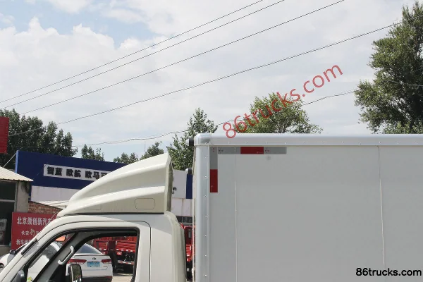 Foton Xiangling M1 Comfort 1.6L 105hp 4X2(6 wheels) CNG 3.3m single-row box micro truck Body (1) | 86Trucks