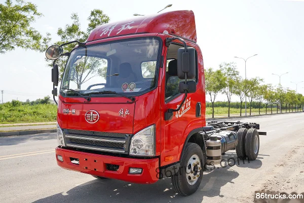 FAW Jiefang Hu VH 130 hp 4X2(6 wheels) 4.16m single-row box van light truck (China VI) Exterior (3) | 86Trucks