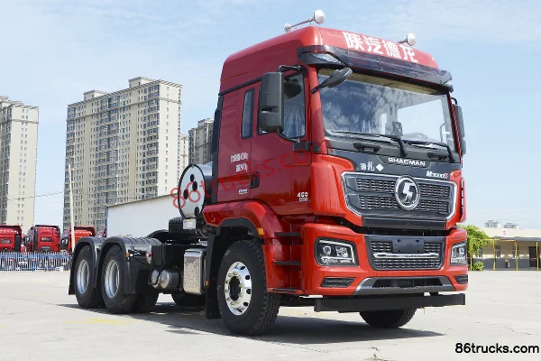 SHACMAN Delong M3000S Classic Edition 12.5L LNG 480hp 6X4(10 wheels) Fast Gear 12-speed Tractor Truck Exterior