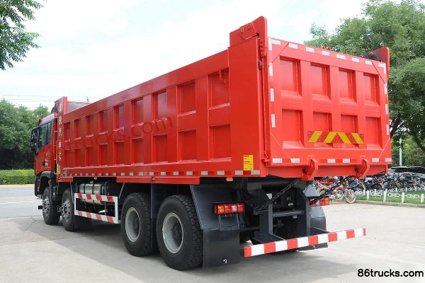 SHACMAN Delong X3000 550 ch 8X4(12 roues) camion benne 8,8 m (China VI) Extérieur (3) | 86Trucks