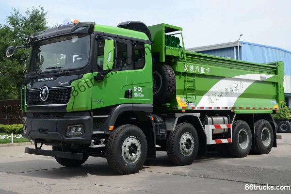 SHACMAN Delong X5000 version standard urbaine 430 ch 8X4(12 roues) camion benne 6,5 m (China VI) Extérieur (3) | 86Trucks