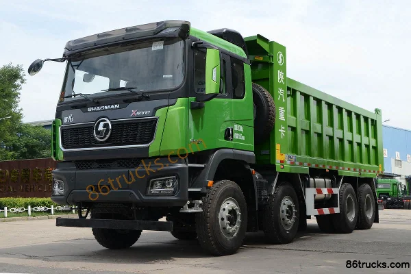 SHACMAN Delong X5000 Enhanced Elite Edition 550hp 8X4(12 wheels) 7.6m Dump Truck Exterior (3) | 86Trucks