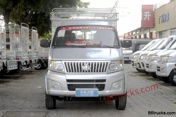 Ankai Shenqi T20L 1.5L 116hp 4X2(6 wheels) Gasoline 3.01m Double Row Stake Truck Exterior (2) | 86Trucks