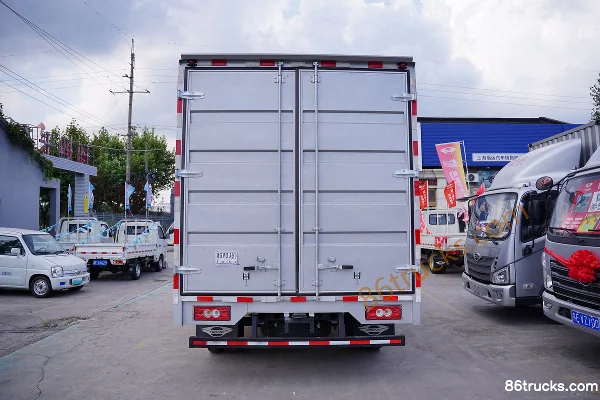 Foton Times Linghang 5 131 ch 4X2(6 roues) camion léger fourgon à cabine simple de 4,14 m (China VI) (carrosserie large) (3) | 86Trucks