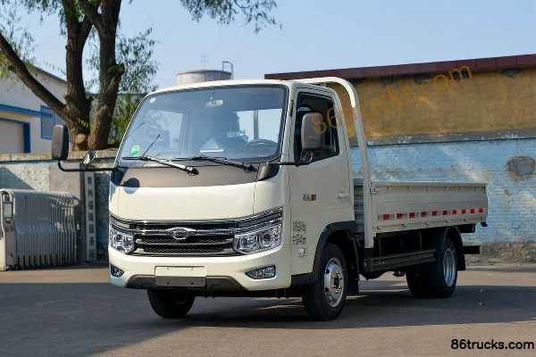 Foton Forland S1 1.6L 122hp 4X2(6 wheels) Gasoline 3.7m Single Row Flatbed Light Truck Exterior (3) | 86Trucks