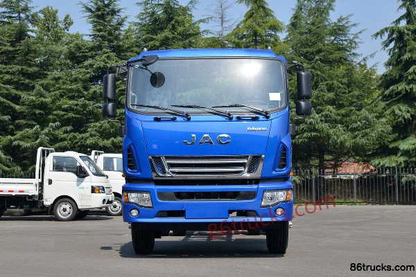 JAC Dewos V9 220 hp 4X2(6 wheels) 5.95m Cage Van Cargo Truck Exterior (2) | 86Trucks