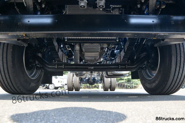JAC Dewos V9 220 hp 4X2(6 wheels) 5.95m Cage Van Cargo Truck Chassis (1) | 86Trucks