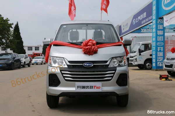 Karry Youjin T50 Luxury 1.5L 116 hp 4X2(6 wheels) Gasoline 3.2m Single Row Flatbed Mini Truck (China VI) Exterior (2) | 86Trucks