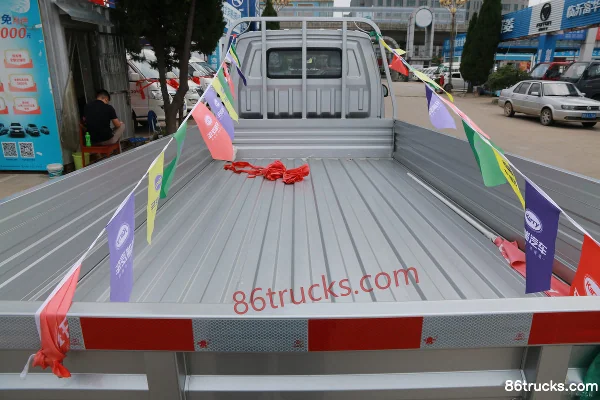 Karry Yaujin T70L 2019 Nanyue Chuangfu Edition 1.5L 116 hp 4X2(6 wheels) gasoline 3.4m single-row flatbed mini truck (China VI) Body (3) | 8