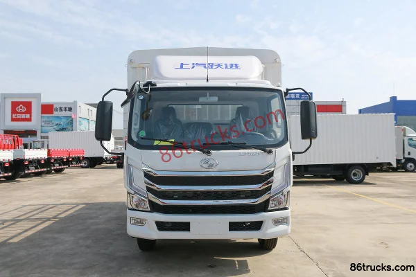 Yuejin Chaoyue H500 155 hp 4X2(6 wheels) 4.2m single-row stake truck (8-speed) Exterior (2) | 86Trucks