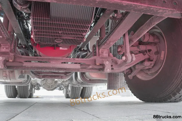 Foton Auman EST 6 séries camion lourd 580 ch 6X4(10 roues) tracteur routier à boîte automatique AMT (China VI) Châssis (3) | 86Trucks
