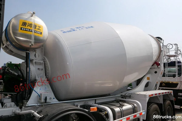 Sinotruk HOWO TX 350hp 8X4(12 wheels) 7.8m³ concrete mixer truck (China VI) (Tanghong Heavy Industry brand) (XT5317GJBT5F33) Body (2) | 86Tr