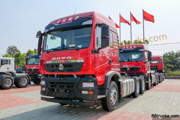 Sinotruk HOWO TX Heavy Truck 430 hp 6X4(10 wheels) Tractor Truck (China VI) Exterior (3) | 86Trucks