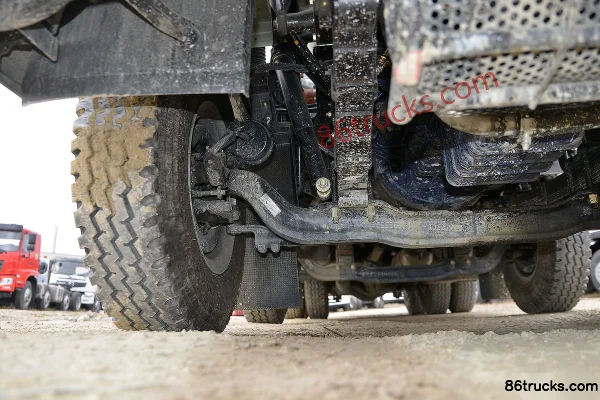Dongfeng DV5 7.7L Diesel 350hp 8X4(12 wheels) Fast Gear 10-Speed 6.2m Dump Truck Chassis (2) | 86Trucks