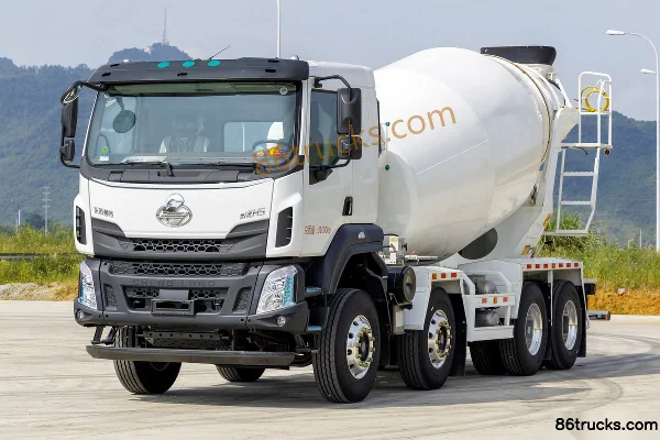 Dongfeng Liuqi Chenglong H5 330 ch 8X4(12 roues) camion malaxeur 7,73 m³ (pont 440) Extérieur (3) | 86Trucks