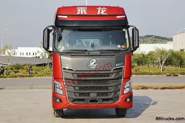 Dongfeng Liuqi Chenglong H7 heavy truck 500hp 6X4(10 wheels) LNG automatic transmission tractor truck (China VI) Exterior (2) | 86Trucks