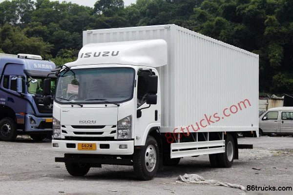 Isuzu 700P 189 ch 4X2(6 roues) camion porteur fourgon, cabine simple, 4,3 m Extérieur (3) | 86Trucks