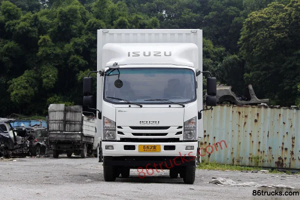 Isuzu 700P 189 ch 4X2(6 roues) camion porteur fourgon, cabine simple, 4,3 m Extérieur (2) | 86Trucks