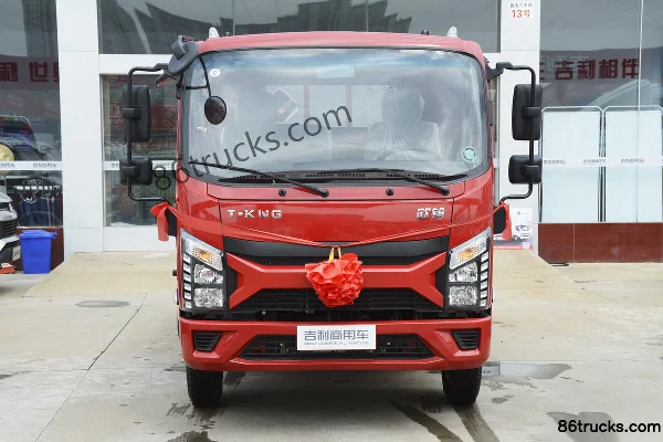 Tangjun Ouling S3 150hp 4X2(6 wheels) 3.88m Semi-row Flatbed Light Truck Exterior (2) | 86Trucks