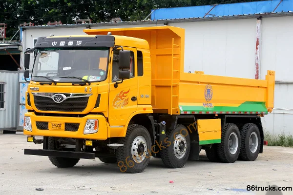 Sinotruk MAN H5 350 hp 8X4(12 wheels) 5.6m dump truck Exterior (3) | 86Trucks